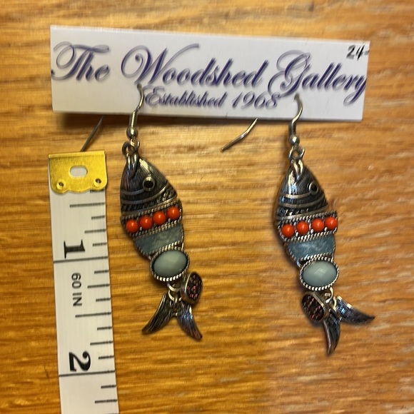 Fish earrings - Picture 4 of 4